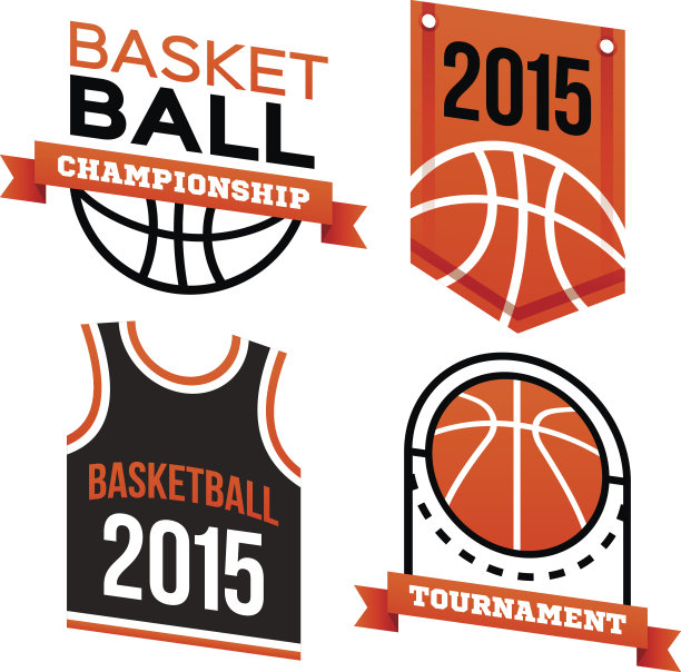 篮球徽章和符号图片下载