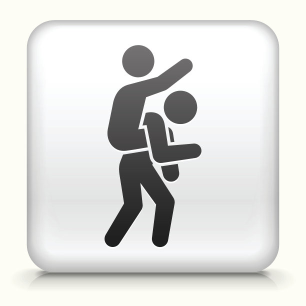 方形按钮与背骑图片下载