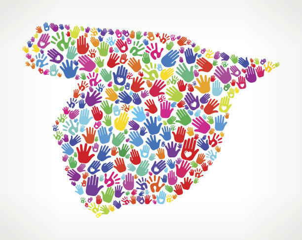 西班牙手印版税免费矢量艺术图案图片下载