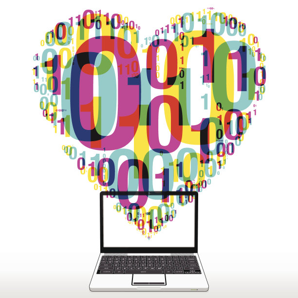 数字喜欢笔记本电脑图片下载