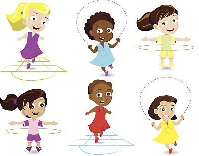 孩子休息(女孩)图片下载