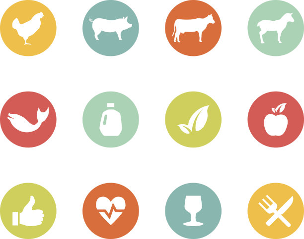 农业图标-矢量图片下载