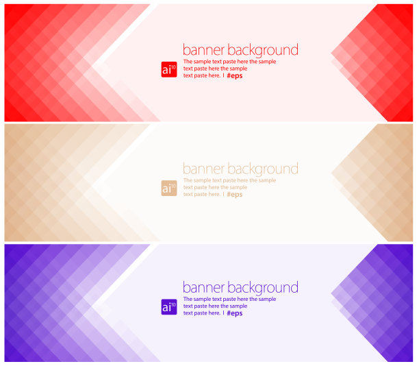 简单的像素横幅背景设置图片下载