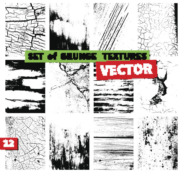 一组垃圾纹理图片下载