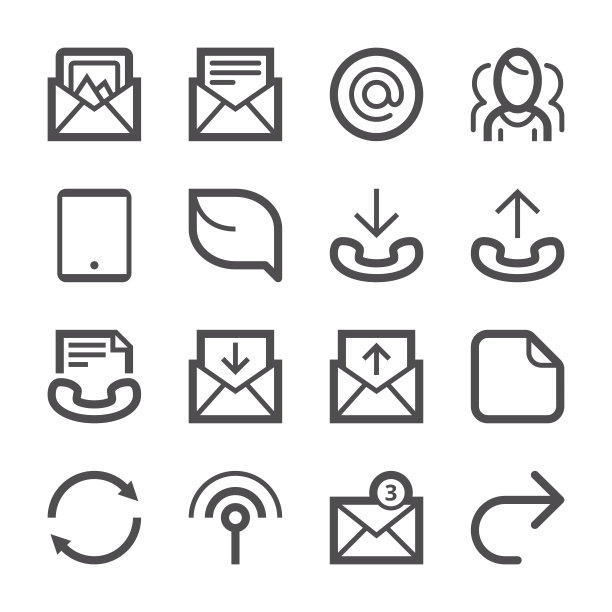 通讯图标设置3 |笔触系列图片下载