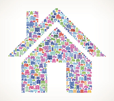 不动产不动产版税免费矢量艺术模式图片下载