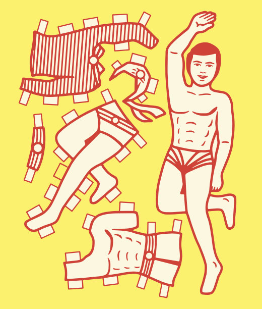 纸娃娃超级英雄图片下载