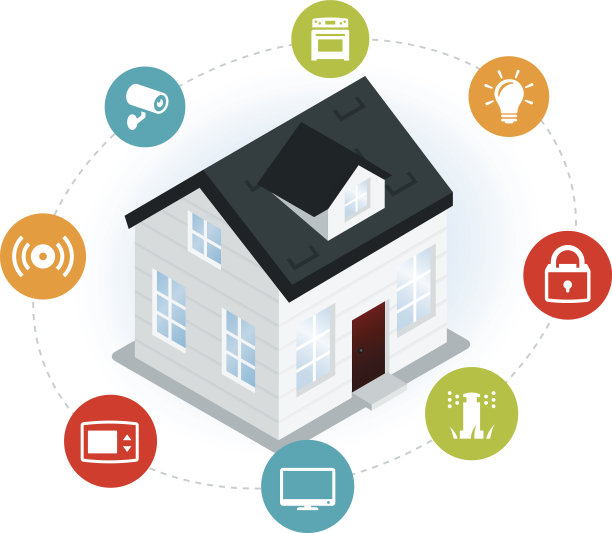 家庭自动化插图图片下载