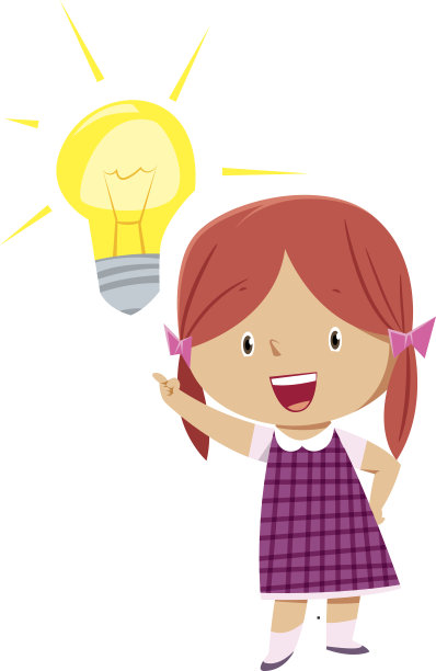 孩子与想法。图片下载