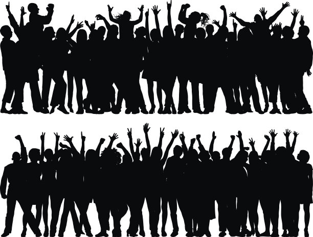 人群(完整的，可移动的，详细的人员)图片下载