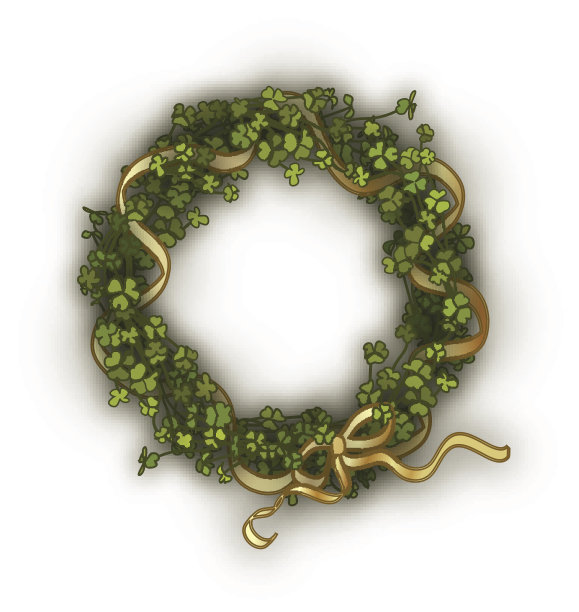 三叶草花环图片下载