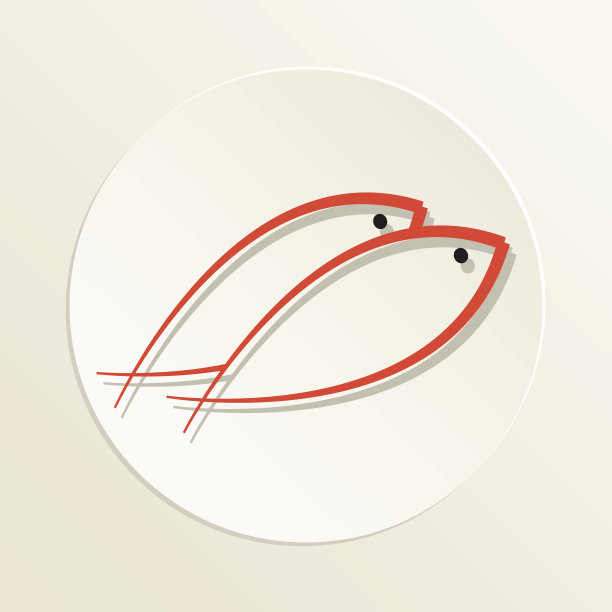 寿司餐厅的标志金枪鱼刺身鱼的标志图片下载