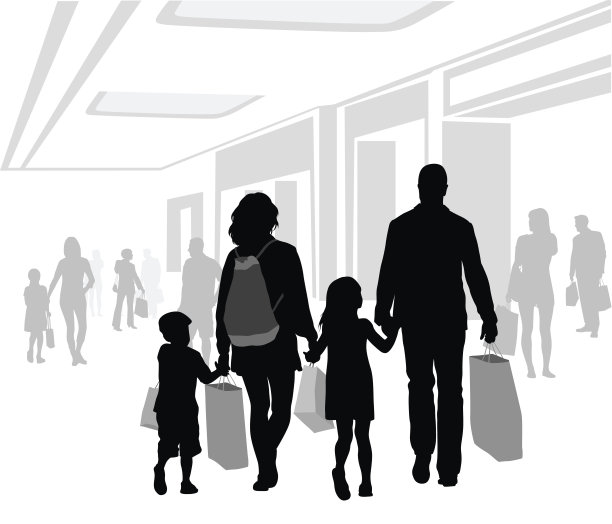 家庭购物中心购物图片下载