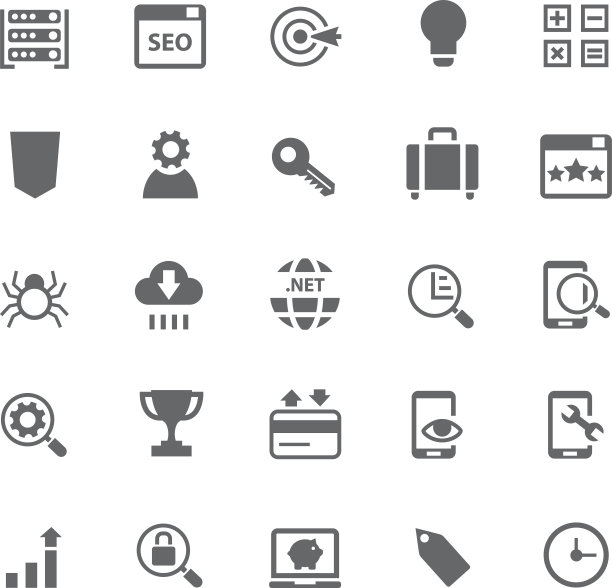 搜索引擎优化图标图片下载