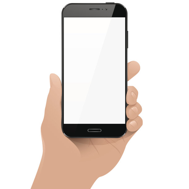 手里拿着智能手机图片下载