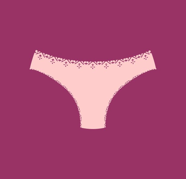 内衣图标简单的风格。图片下载