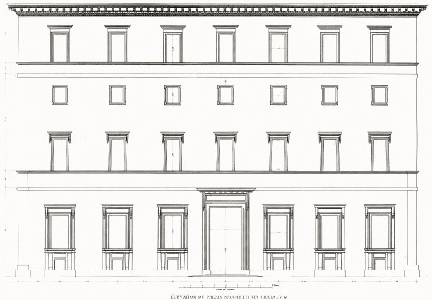 意大利罗马的萨凯蒂宫图片下载