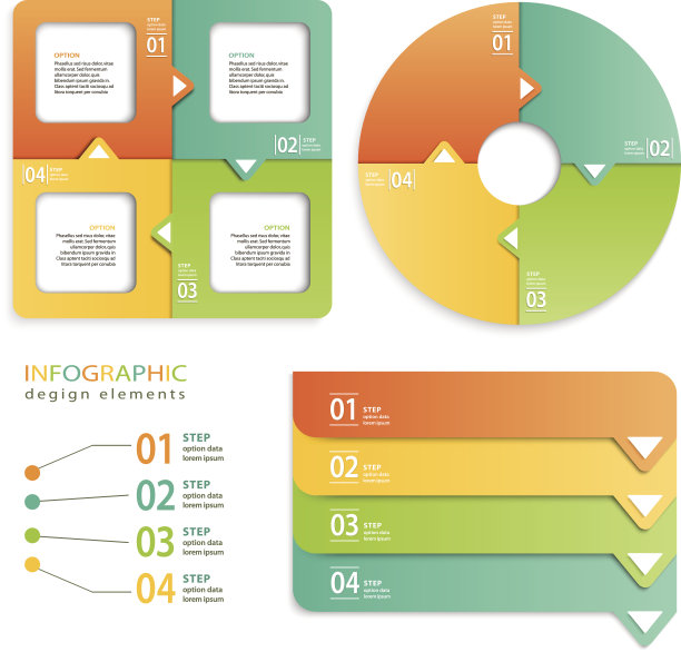 信息图三组图片下载