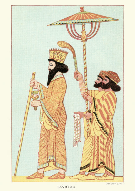大流士一世，波斯阿契美尼德王朝的第三位国王图片下载