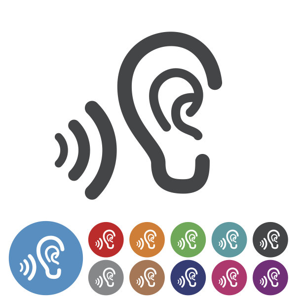 耳朵图标-图形图标系列图片下载