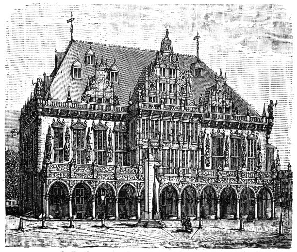 不莱梅市政厅图片下载