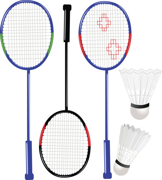 羽毛球拍和羽毛球图片下载