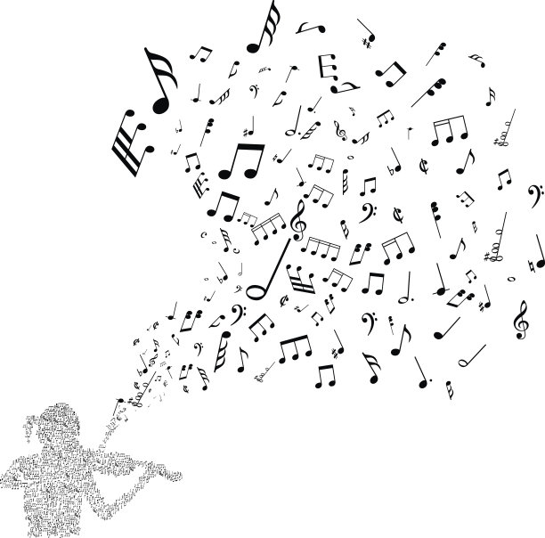 音乐抽象背景图片下载