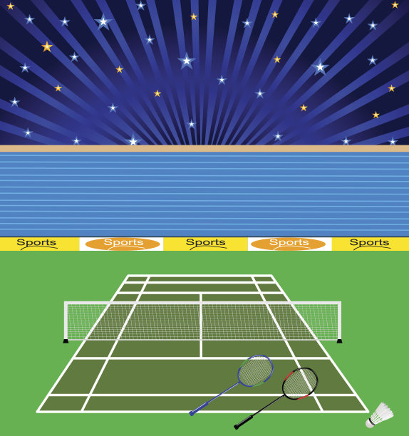 羽毛球场图片下载