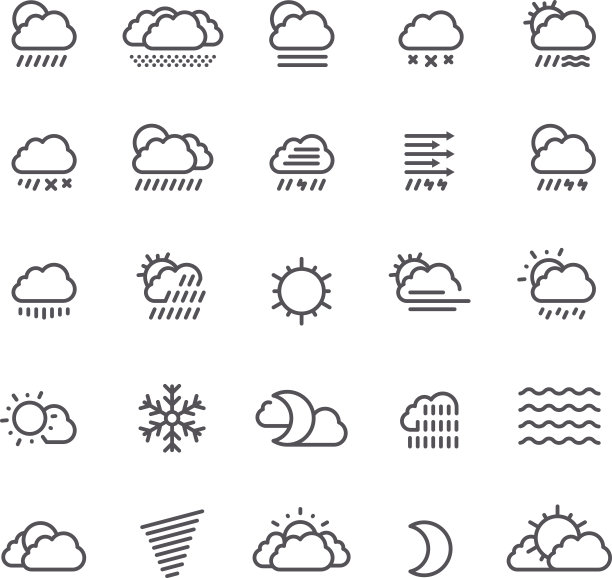 天气图标图片下载