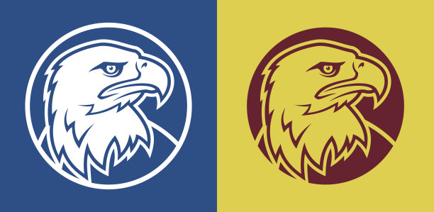 鹰头的吉祥物图片下载