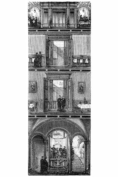 柏林大餐厅的电梯图片下载