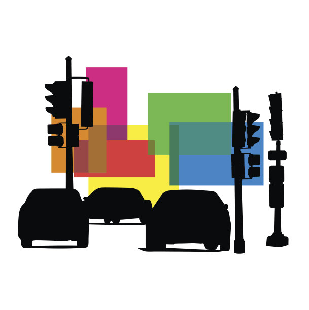 颜色模式的交通图片下载