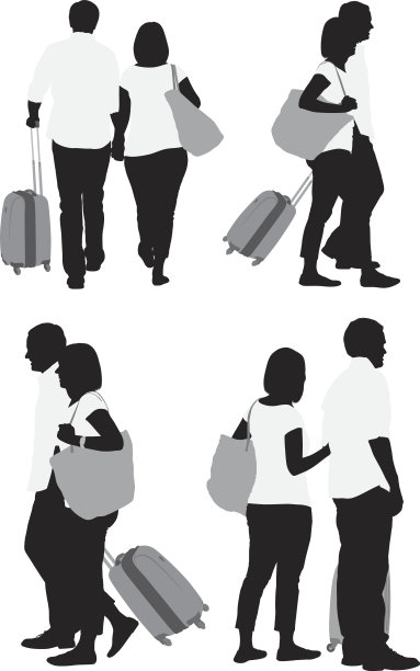 不同动作中的情侣图片下载