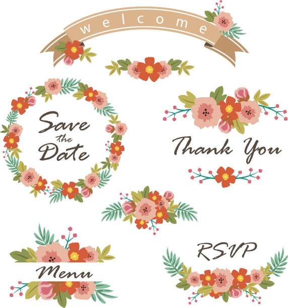 花卉装饰图片下载