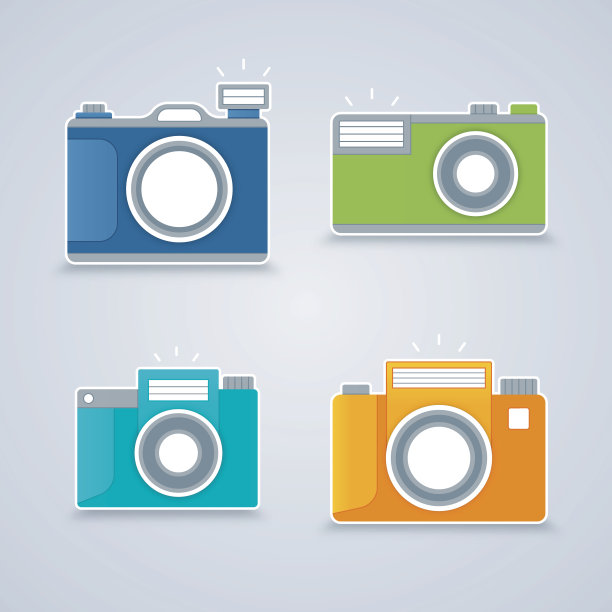 平面设计的相机图片下载