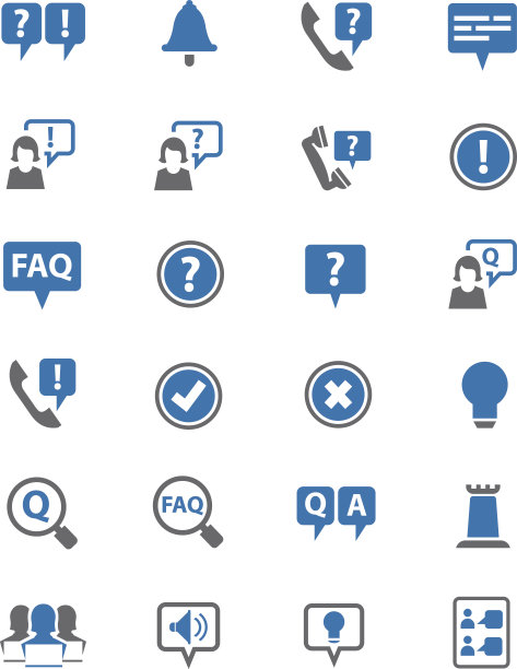 信息和通知图标图片下载