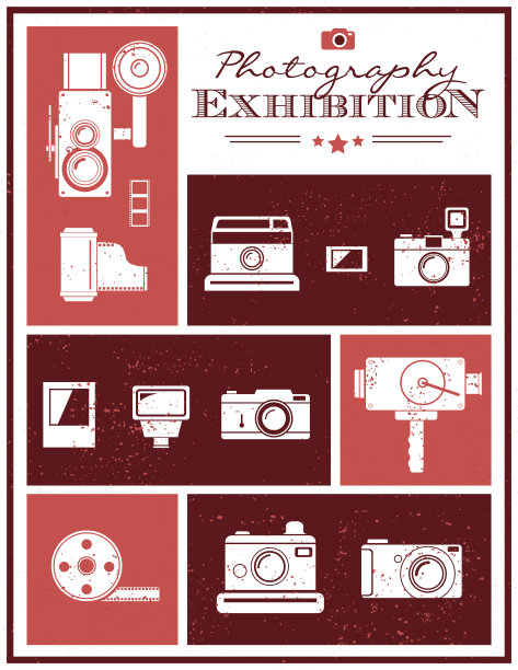摄影展览的邀请图片下载