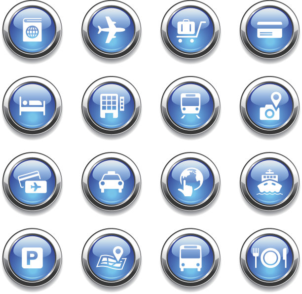 水晶图标集|旅行图片下载