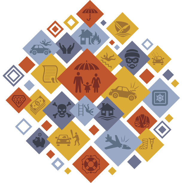 保险蒙太奇图片下载