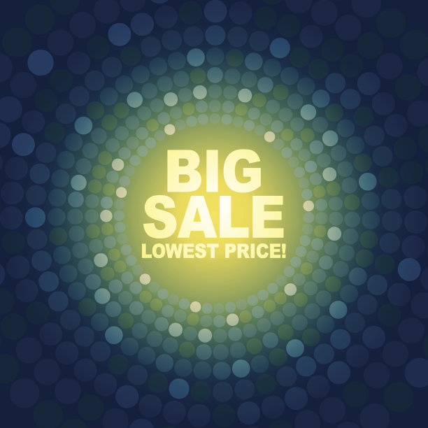 绿色背景的大减价图片下载