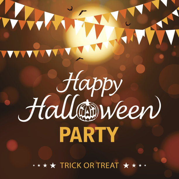 快乐的万圣节派对图片下载