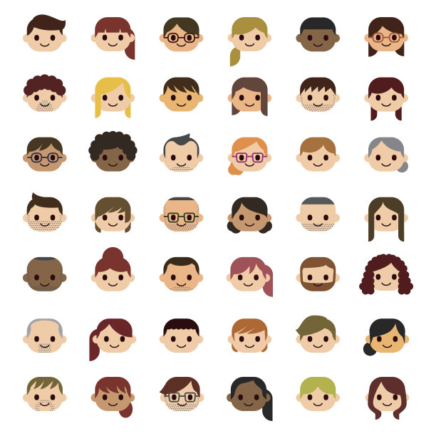 微笑的人图标图片下载