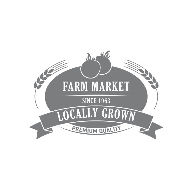 农场和农业徽章或标签图片下载
