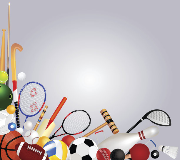 运动设备与文本空间图片下载