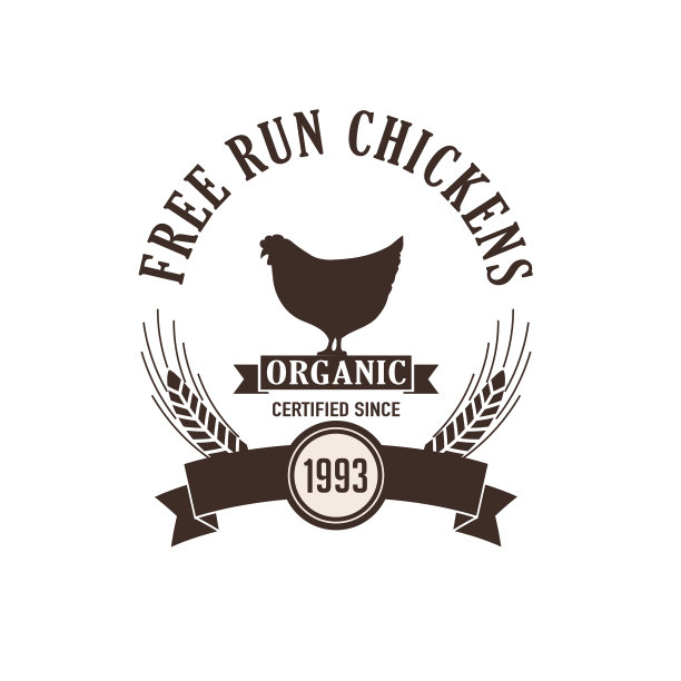 农场和农业徽章或标签图片下载