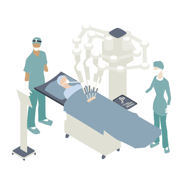 机器人手术系统示意图图片下载