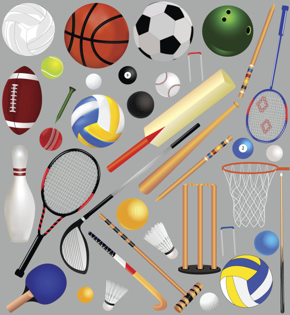 运动器材成套图片下载