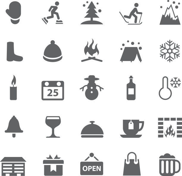 冬天的图标图片下载