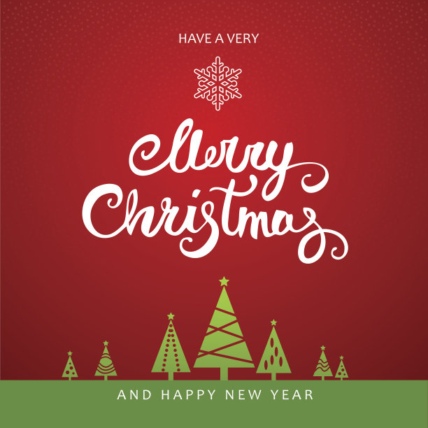 圣诞背景和书法图片下载