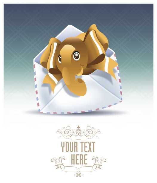 大象的邮件图片下载